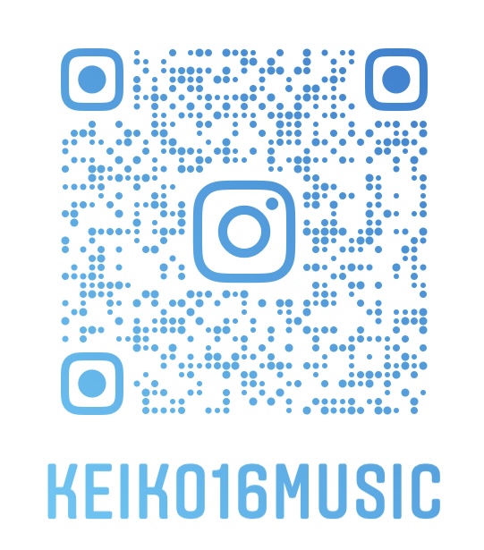 Instagram @keiko16music QRコード